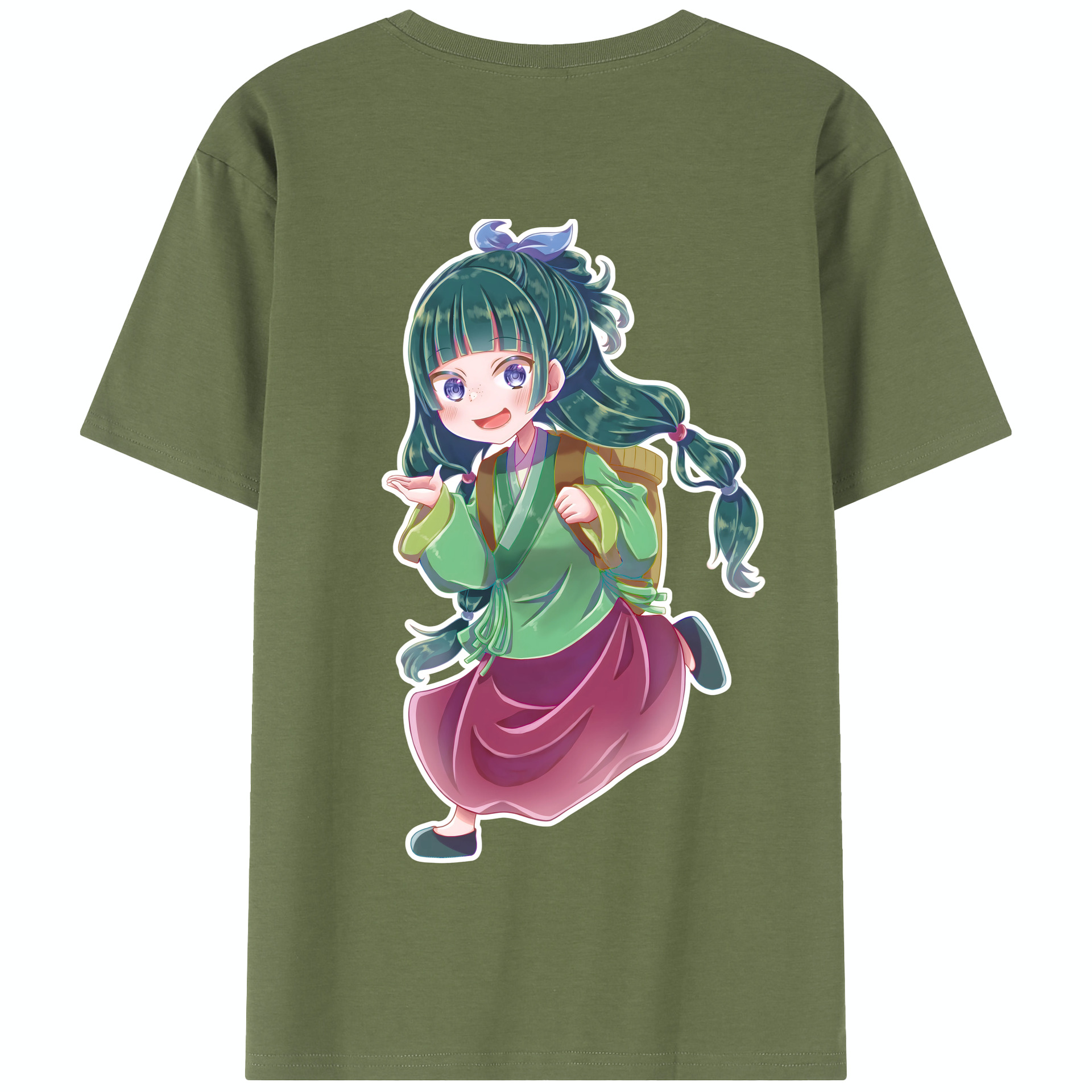 （画像用） 薬屋のひとりごと The Apothecary Diaries 綿100％半袖Tシャツ（背面プリント）